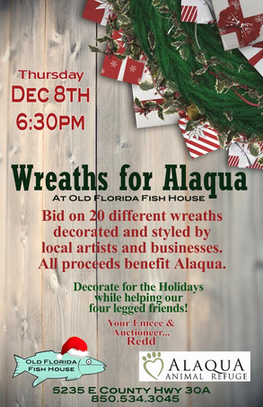 Wreaths for Alaqua – Dec 8, 2016