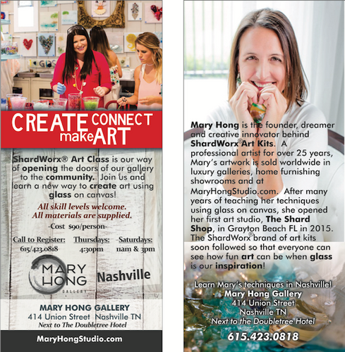 ShardWorx ART CLASSES are coming to NASHVILLE