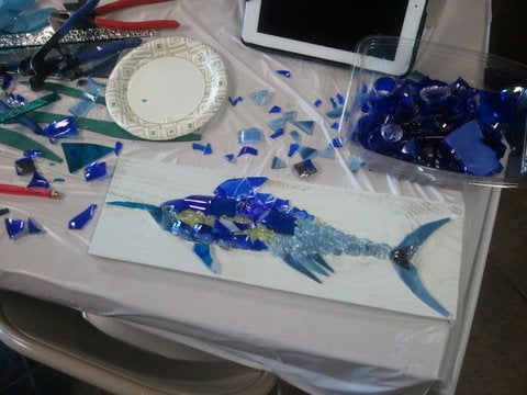 Glass on Canvas Class