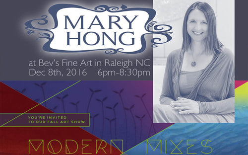 Art Show: Bev’s Fine Art in Raleigh NC – Dec 8-9, 2016