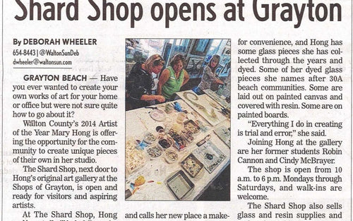 Shard Shop Opens at Grayton – NWFL Daily News Feature!