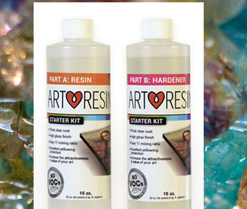 Ta DAHHHH….ART RESIN!!!! It’s FINALLY HERE!!!